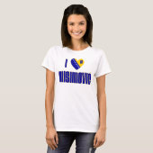 Ik hou van Misimovic T-shirt (Voorkant volledig)