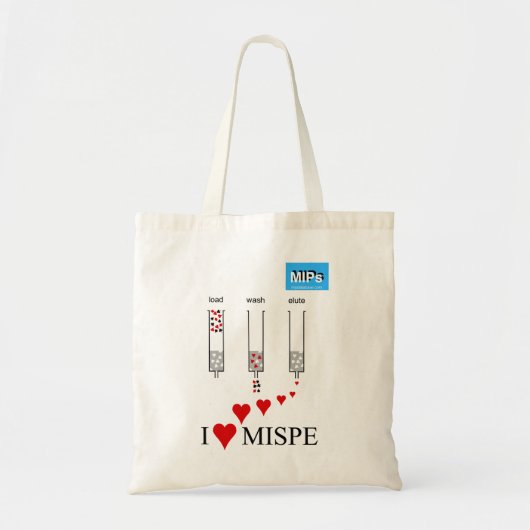 Ik hou van MISPE Bag Tote Bag (Voorkant)