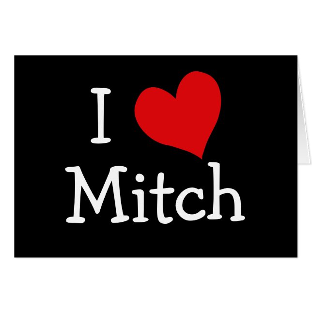Ik hou van Mitch (Voorkant Horizontaal)