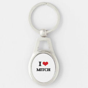 Ik hou van Mitch Sleutelhanger