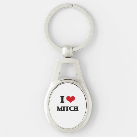 Ik hou van Mitch Sleutelhanger (Voorkant)