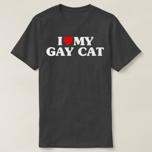 Ik hou van m'n kat. t-shirt (Design voorkant)