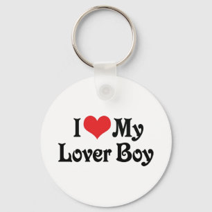 Ik hou van m'n kleine jongen sleutelhanger