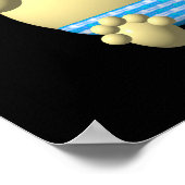 Ik hou van m'n mammie Baby met hart en staart Poster (Hoek)