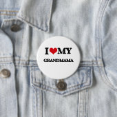 Ik hou van m'n oma ronde button 7,6 cm (In situ)