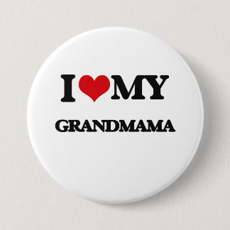 Ik hou van m'n oma ronde button 7,6 cm