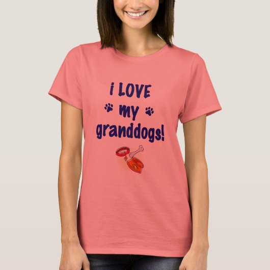 Ik hou van m'n oma. t-shirt (Voorkant)