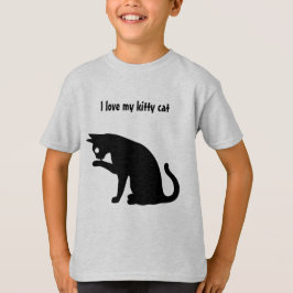 Ik hou van m'n pootkat t-shirt