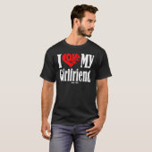 Ik hou van m'n vriendin ja, ik doe Valentijnsdag s T-shirt (Voorkant volledig)