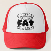 Ik hou van m'n zakdoekje. trucker pet (Voorkant)