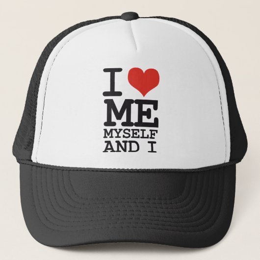 Ik hou van m'n ZELF en ik Trucker Pet (Voorkant)
