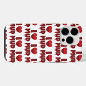 Ik hou van modder iPhone hoesje (Achterkant horizontaal)