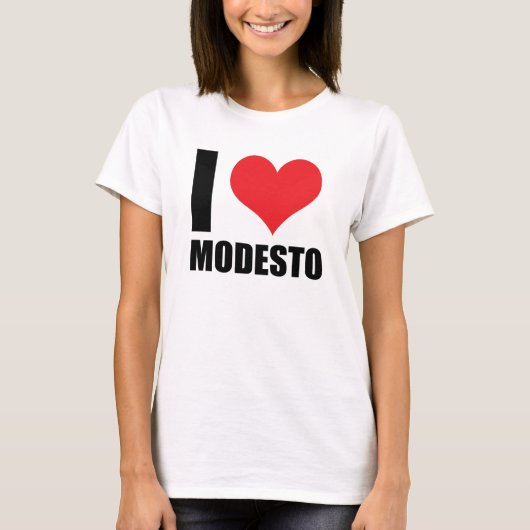 Ik hou van Modesto T-shirt (Voorkant)