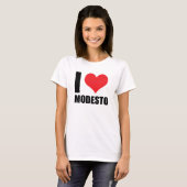 Ik hou van Modesto T-shirt (Voorkant volledig)