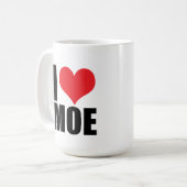 Ik hou van Moe Koffiemok (Voorkant links)