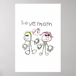 ik hou van moeder poster