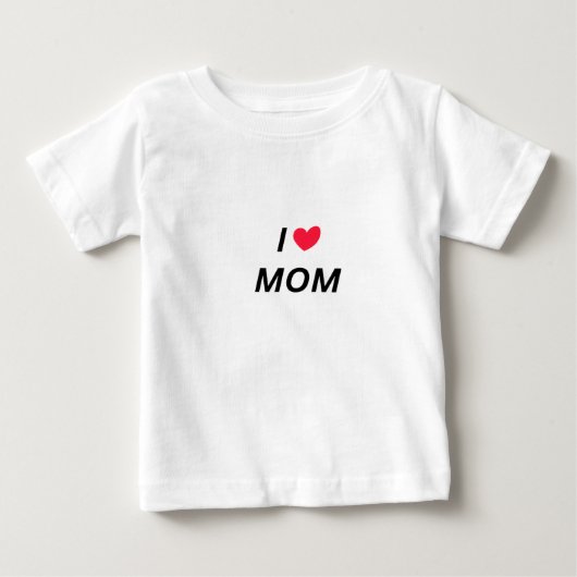 Ik hou van moeder t-shirt (Voorkant)