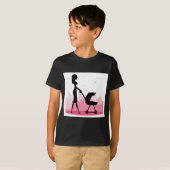 ik hou van moeder t-shirt (Voorkant volledig)
