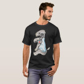 Ik hou van Moeder Tattoo Bedlington Terrier Moeder T-shirt (Voorkant volledig)