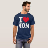 Ik hou van Moeder vriend T-shirt (Voorkant volledig)
