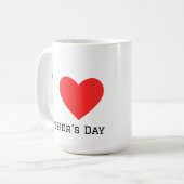 Ik hou van Moederdag Koffiemok (Voorkant links)