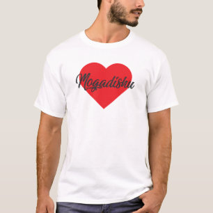 Ik hou van Mogadishu - Somalië T-shirt