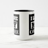 Ik hou van mok KOFFIE (Midden)