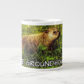 Ik hou van mok op Groundhog Day (Voorkant)