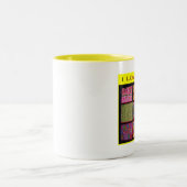 Ik hou van Mola's: Kilt Tweekleurige Koffiemok (Center)