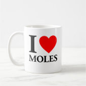 Ik hou van Moles Koffiemok (Links)