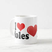 Ik hou van Moles Koffiemok (Voorkant links)