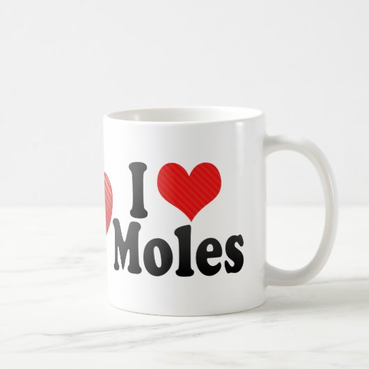 Ik hou van Moles Koffiemok (Rechts)
