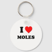 Ik hou van Moles Sleutelhanger (Voorkant)