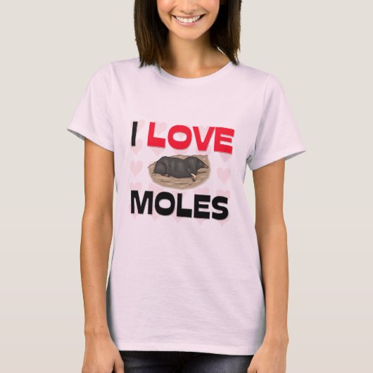 Ik hou van Moles T-shirt (Voorkant)