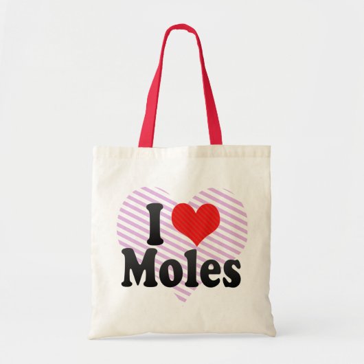 Ik hou van Moles Tote Bag (Voorkant)