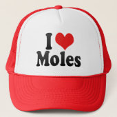 Ik hou van Moles Trucker Pet (Voorkant)