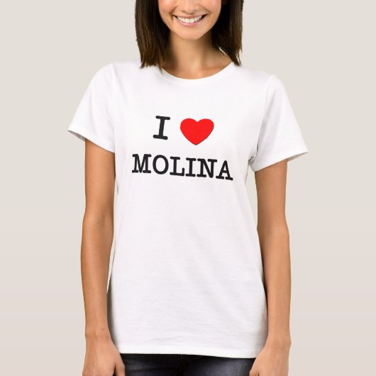Ik hou van Molina T-shirt (Voorkant)