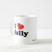 Ik hou van Molly Koffiemok (Voorkant links)