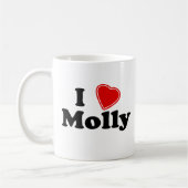 Ik hou van Molly Koffiemok (Links)