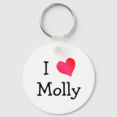Ik hou van Molly Sleutelhanger (Voorkant)
