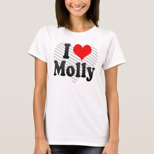 Ik hou van Molly T-shirt (Voorkant)