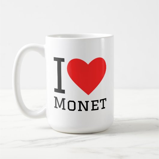 Ik hou van Monet Koffiemok (Links)