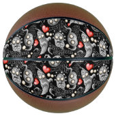 Ik hou van monsters omdat mensen klote zijn basketbal (Voorkant)