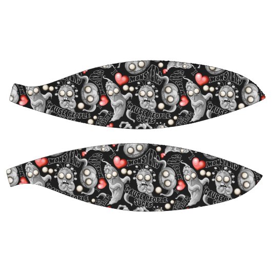 Ik hou van monsters omdat mensen klote zijn basketbal (Panelen)