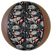 Ik hou van monsters omdat mensen klote zijn basketbal (Verticaal)