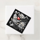 Ik hou van monsters omdat mensen klote zijn bedankjes labels (In situ)