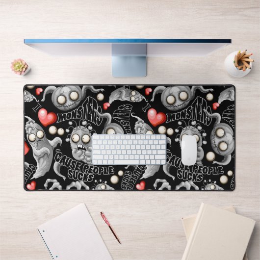 Ik hou van monsters omdat mensen klote zijn bureaumat (Kantoor 1)