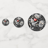 Ik hou van monsters omdat mensen klote zijn confetti (Achterkanten)