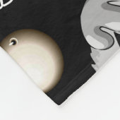 Ik hou van monsters omdat mensen klote zijn fleece deken (Hoek)