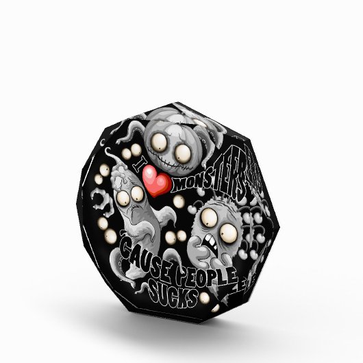 Ik hou van monsters omdat mensen klote zijn fotoblokken (Rechts)